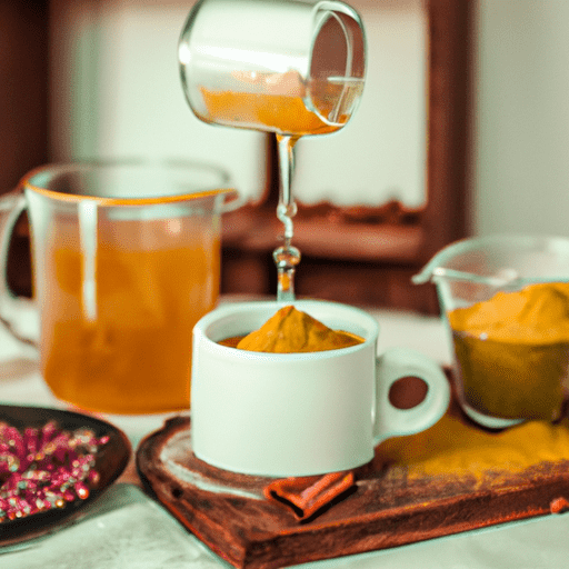Receita de Chá de Açafrão em Pó e Seus Benefícios