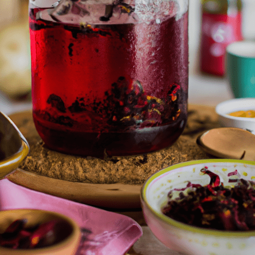 Receita de Chá de Amora e Hibisco e Seus Benefícios