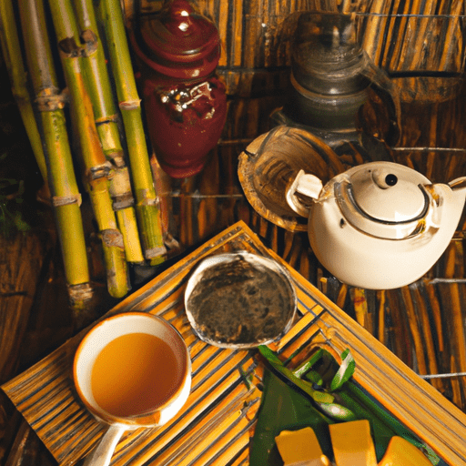 Receita de Chá de Bambu e Seus Benefícios