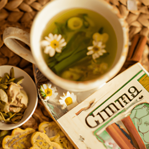 Receita de Chá de Camomila e Gengibre e Seus Benefícios
