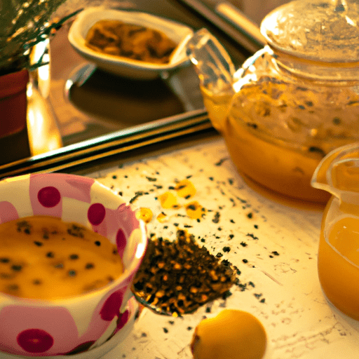 Receita de Chá de Camomila e Maracuja e Seus Benefícios