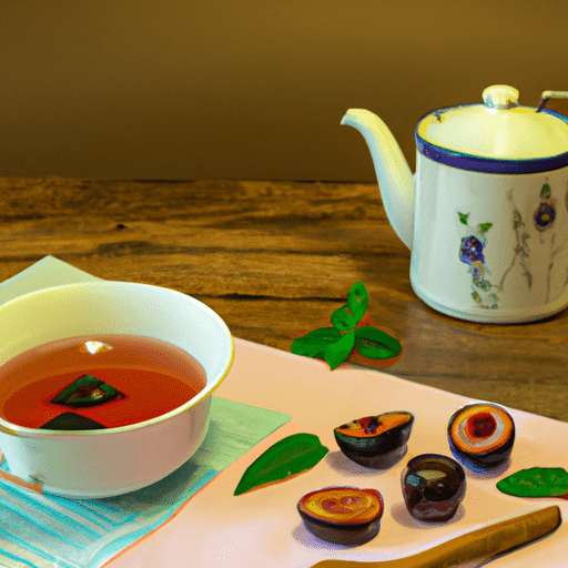 Receita de Chá de Folha de Ameixa e Seus Benefícios