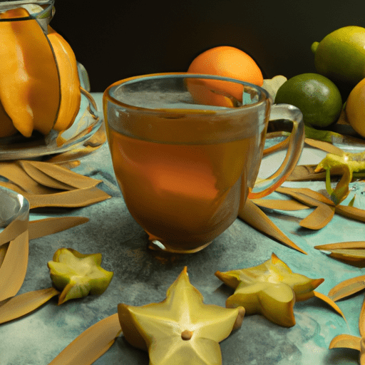 Receita de Chá de Folha de Carambola e Seus Benefícios