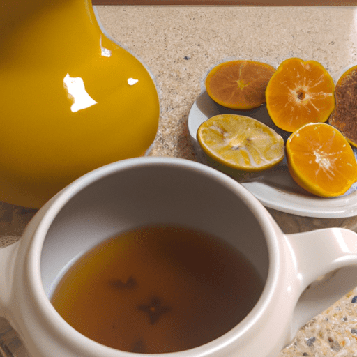 Receita de Chá de Folha de Laranja e Seus Benefícios