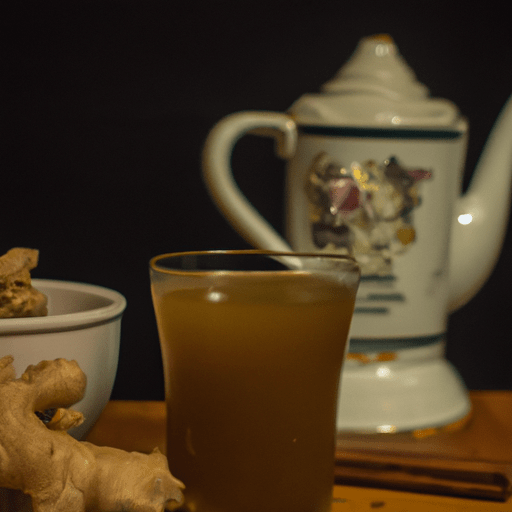 Receita de Chá de Gengibre a Noite e Seus Benefícios