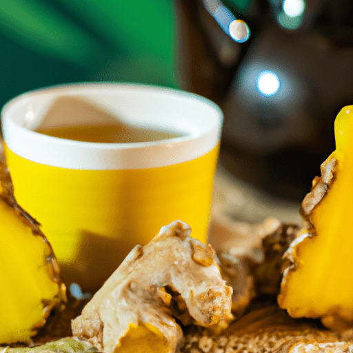 Receita de Chá de Gengibre com Abacaxi e Seus Benefícios