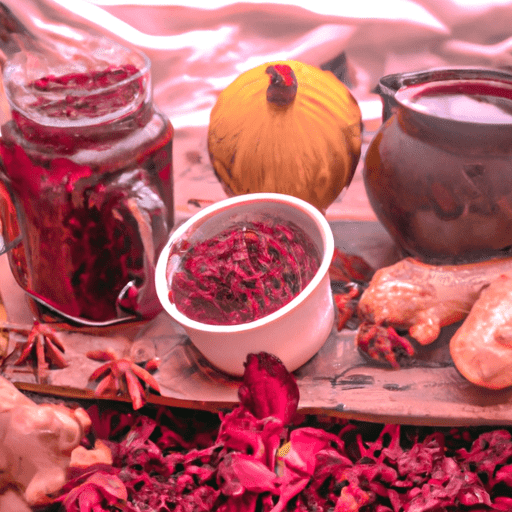 Receita de Chá de Gengibre com Hibisco e Seus Benefícios