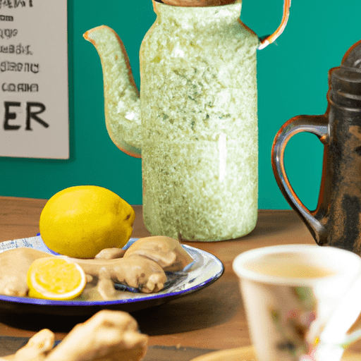 Receita de Chá de Gengibre com Limão e Seus Benefícios