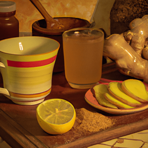 Receita de Chá de Gengibre Limão e Mel e Seus Benefícios