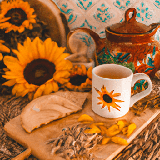 Receita de Chá de Girassol e Seus Benefícios