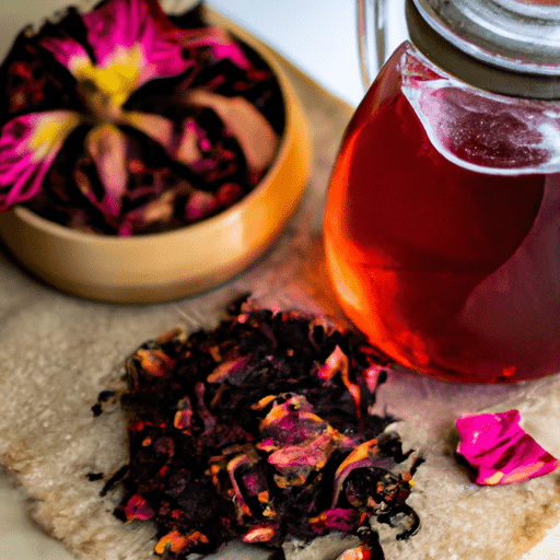 Receita de Chá de Hibisco com Cavalinha e Gengibre e Seus Benefícios