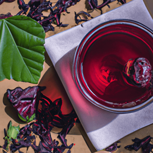 Receita de Chá de Hibisco com Hortelã e Seus Benefícios