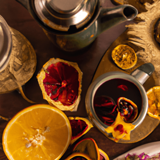 Receita de Chá de Hibisco com Laranja e Seus Benefícios