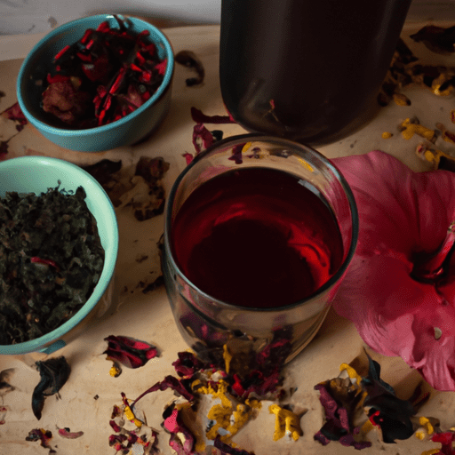 Receita de Chá de Hibisco com Oliveira e Seus Benefícios