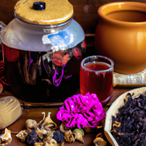 Receita de Chá de Hibisco e Amora e Seus Benefícios