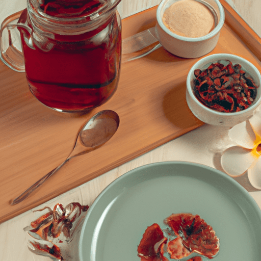 Receita de Chá de Hibisco em Pó e Seus Benefícios