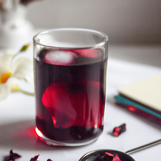 Receita de Chá de Hibisco Quente e Seus Benefícios