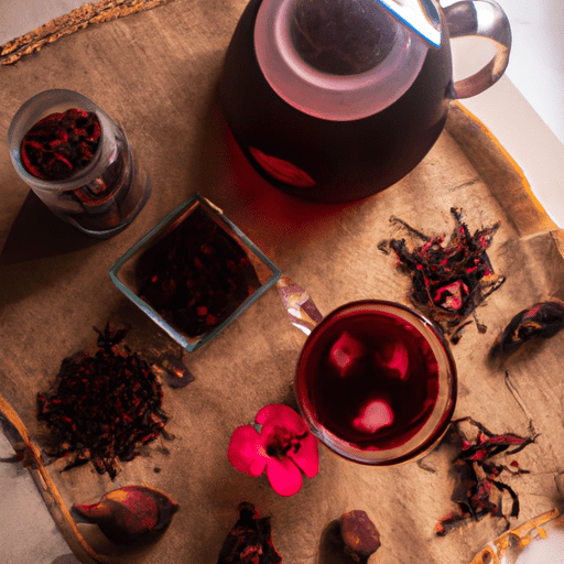 Receita de Chá de Hibisco Vermelho e Seus Benefícios