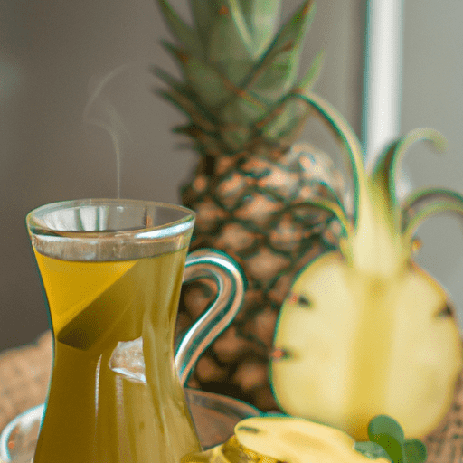 Receita de Chá de Hortelã com Abacaxi e Seus Benefícios