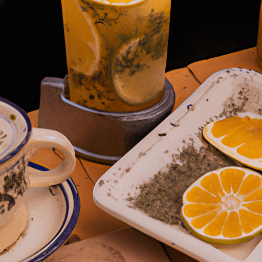 Receita de Chá de Hortelã com Laranja e Seus Benefícios