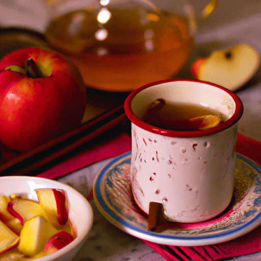 Receita de Chá de Maça Vermelha e Seus Benefícios