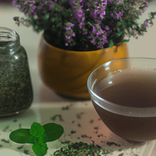 Receita de Chá de Manjericão Roxo e Seus Benefícios