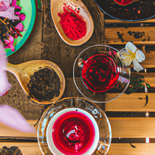 Receita de Chá de Morango com Hibisco e Seus Benefícios