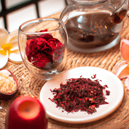 Receita de Chá de Morango Maça e Hibisco e Seus Benefícios