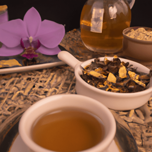 Receita de Chá de Orquidea e Seus Benefícios