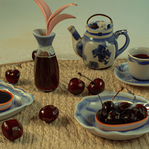 Receita de Chá de Pés de Cereja e Seus Benefícios