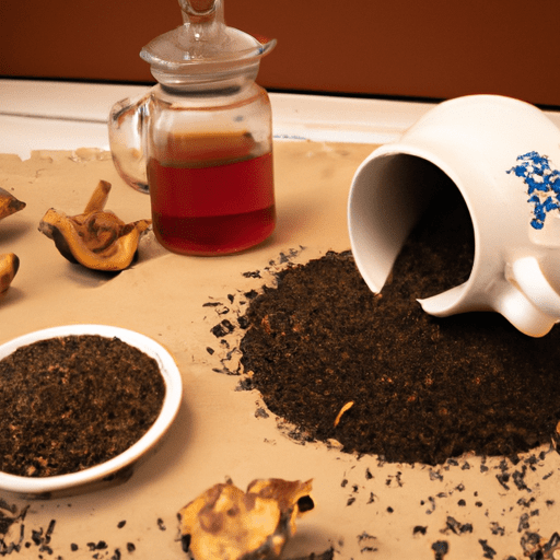 Receita de Chá de Pholia Negra e Seus Benefícios
