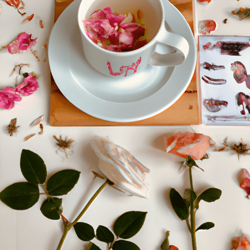 Receita de Chá de Rosa Branca e Seus Benefícios