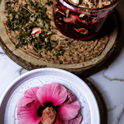 Receita de Chá de Rosa Mosqueta e Hibisco e Seus Benefícios
