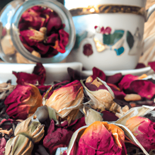 Receita de Chá de Rosas Vermelhas e Seus Benefícios