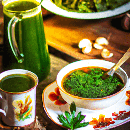 Receita de Chá de Salsa Verde e Seus Benefícios
