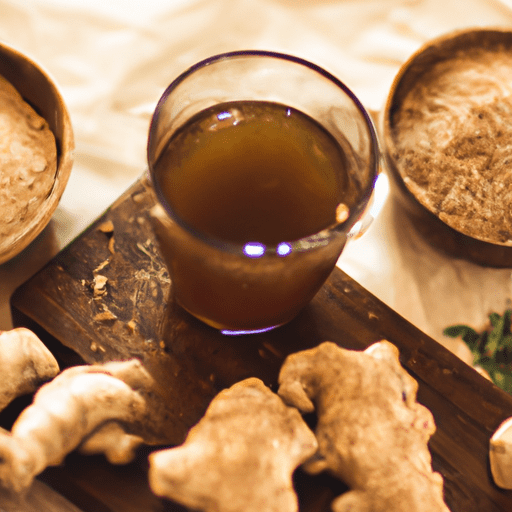 Receita de Chá de Salsinha e Gengibre e Seus Benefícios