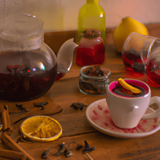 Receita de Chá de Vinho Quente e Seus Benefícios